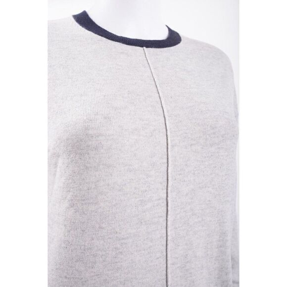 Boden Womens Knit Sweater Dress UK 8 US 4 Gray Knee Length Colorblock NWT - Picture 3 of 6